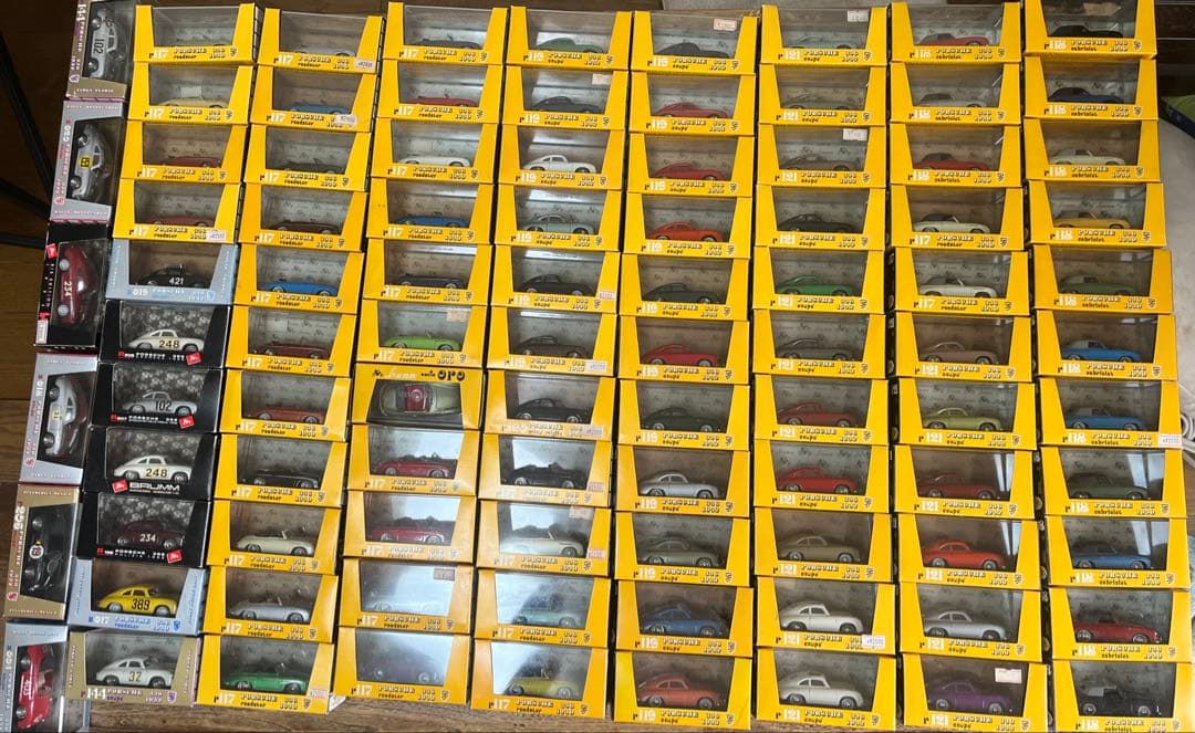 ポルシェ356 ブルム　1/43スケール マキシチャンプス 1/43 ポルシェ 356 スピードスター 1956 (ブルー)