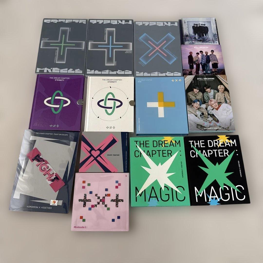 TXT アルバム　まとめ売り　トレカ付き　テヒョン　多め