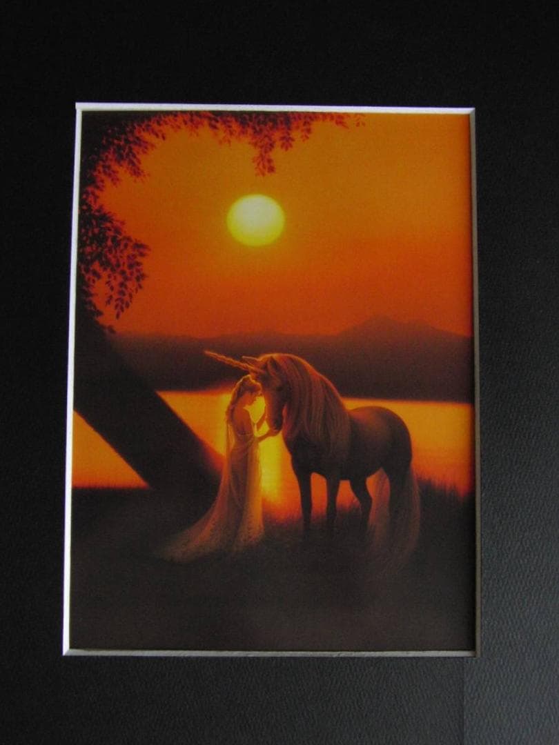 カーク・レイナート、【エンチャンテッド イブニング】、希少な額装用