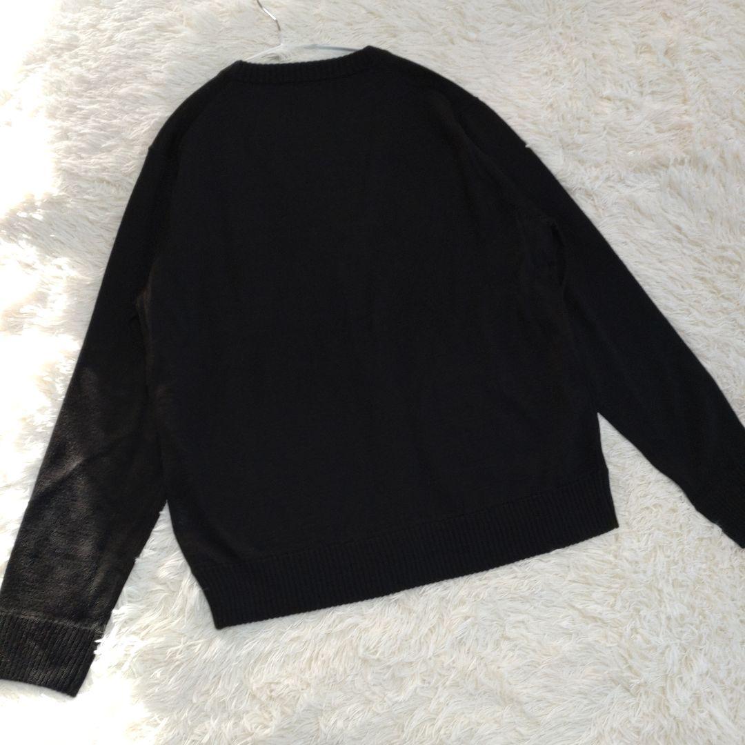 矢沢永吉*カーディガン*ブラック*ウール混* EIKICHI YAZAWA*XL - メルカリ