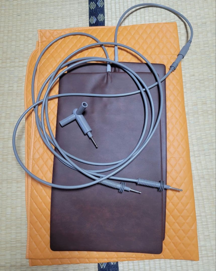 パワーヘルス通電マット 絶縁シート 二股分配器 5点セット