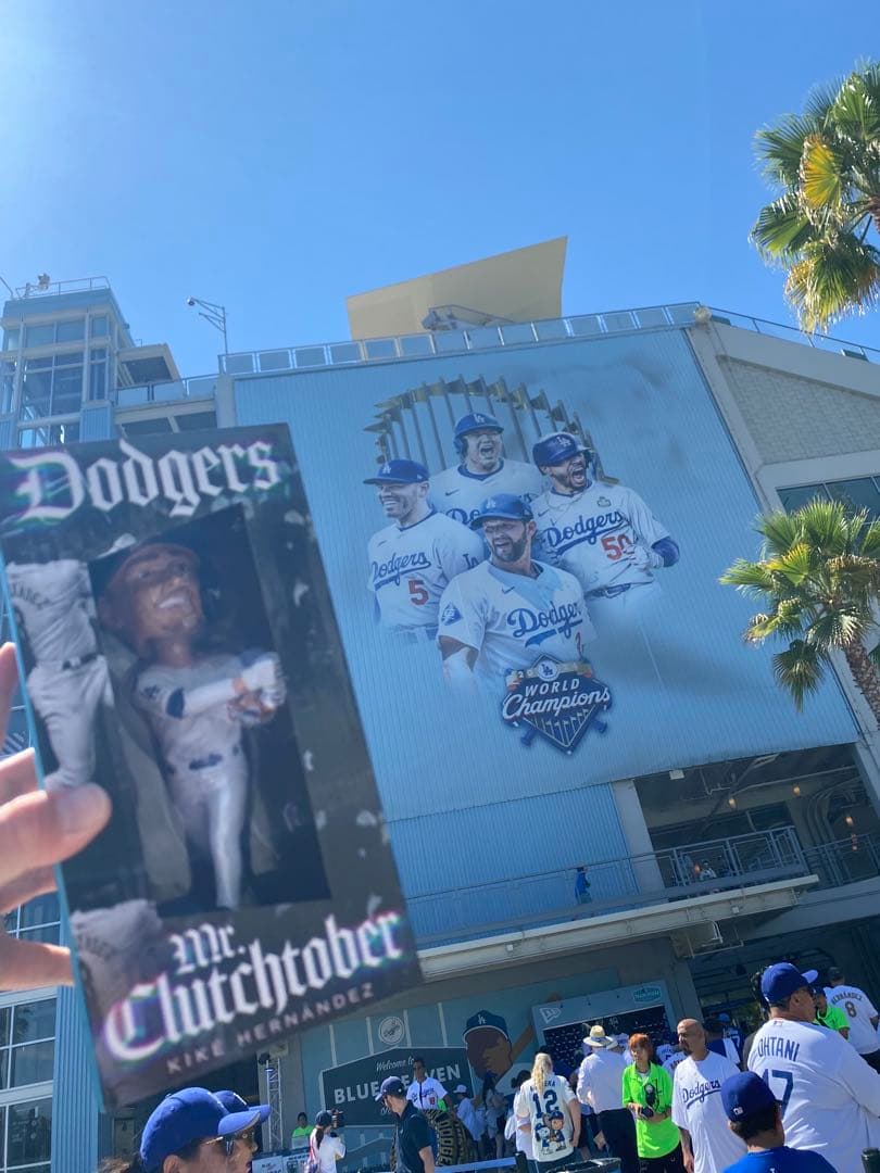 キケヘルナンデス　8/31ボブルヘッド　ドジャース