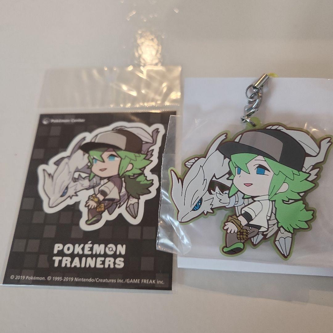 ポケモントレーナーズ トレーナー ラバーストラップ ステッカー N