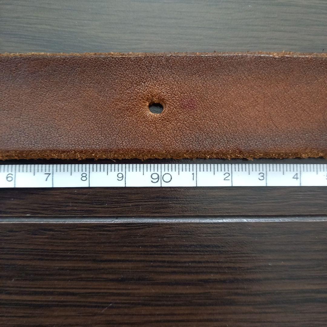 現地購入品❗GUCCI ダブルGバックル ブラウンレザーベルト