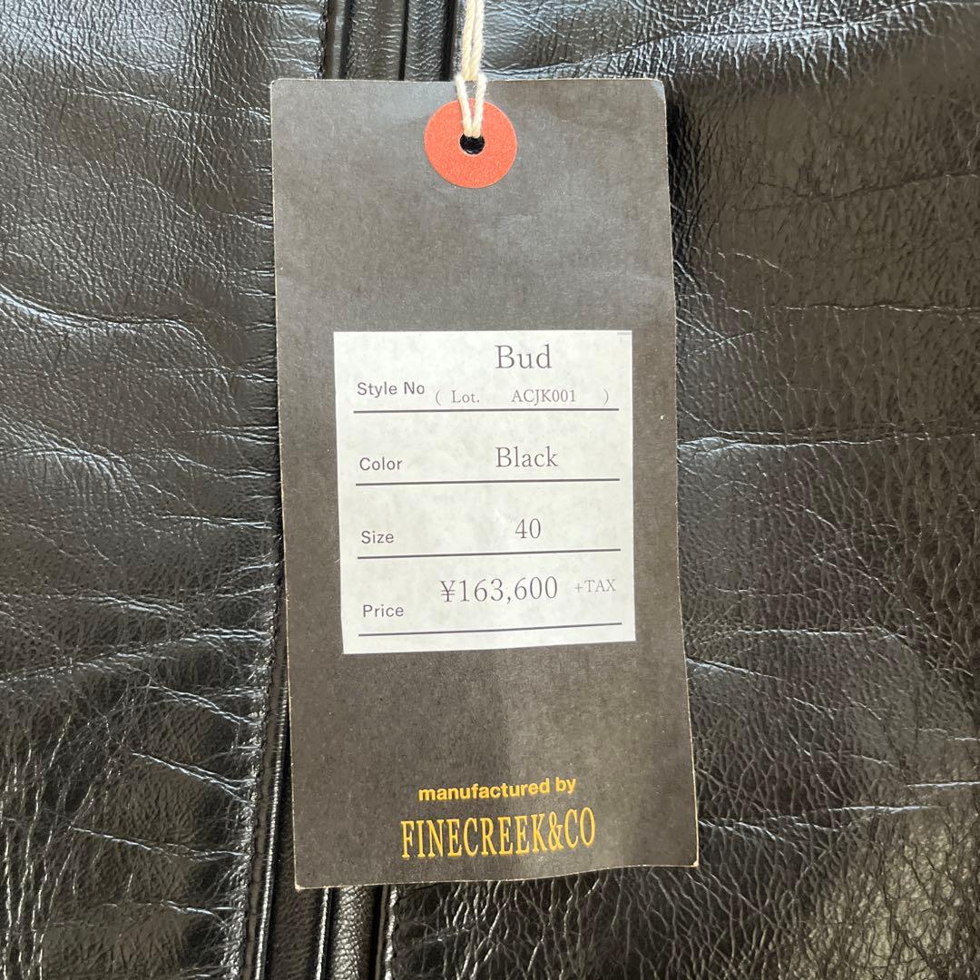 室内試着のみ・タグ付】FINE CREEK LEATHERS Bud 40馬革 - メルカリ