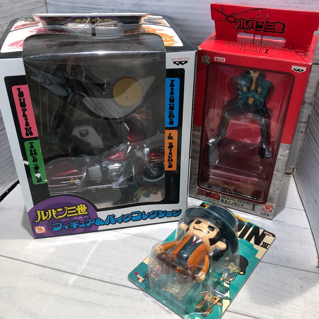 ルパン三世 フィギュア3体セット 新品未開封品 - メルカリ