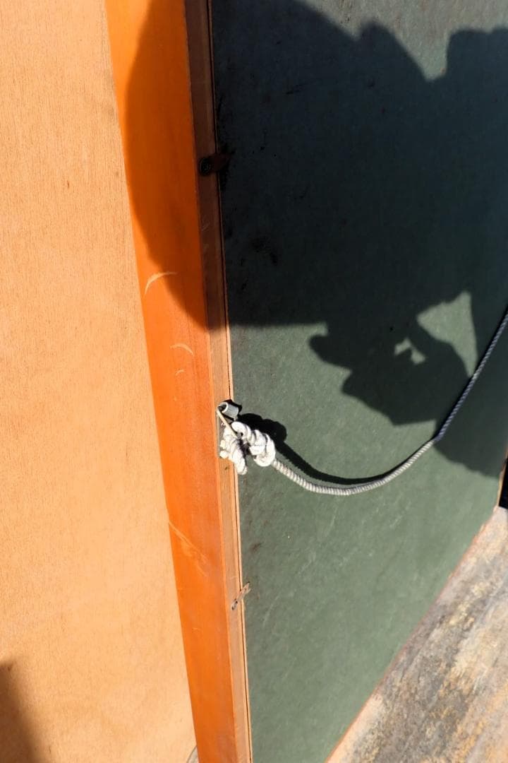 油絵 原画 人物画 署名あり（Sakai？）女性 竹細工 籠編み 額装 - メルカリ