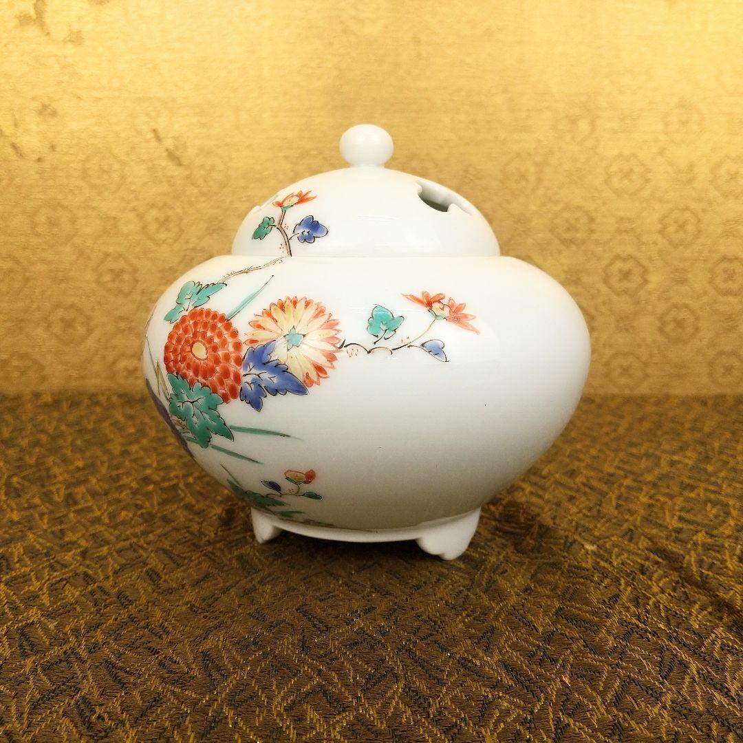 お値下げしました！】13代 酒井田柿右衛門 花鳥文 香炉 - メルカリ