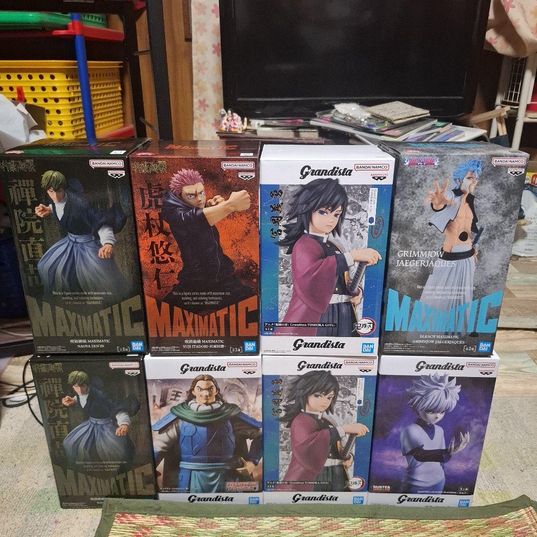 最新プライズフィギュア８点セットまとめ売り