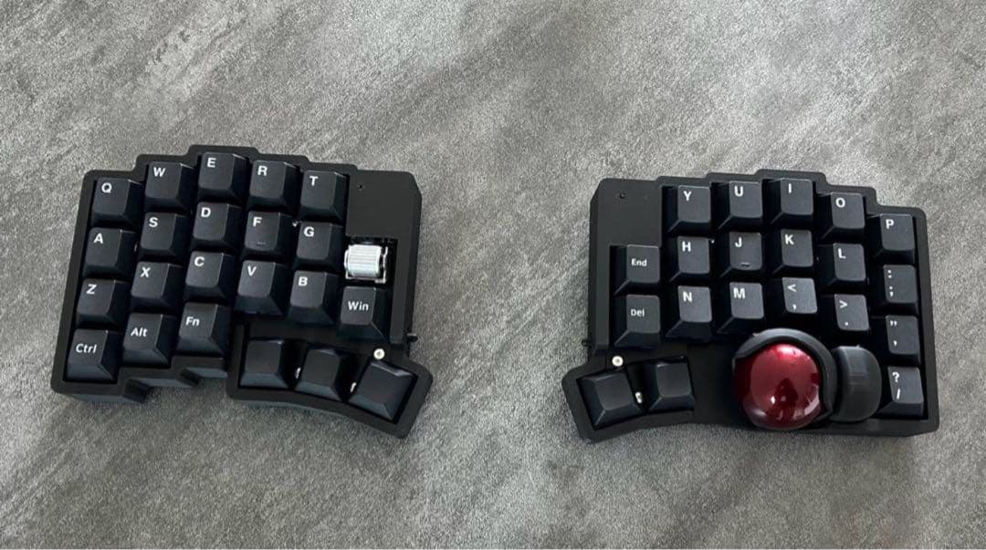 無線keyball系 キーボードroBa - メルカリ