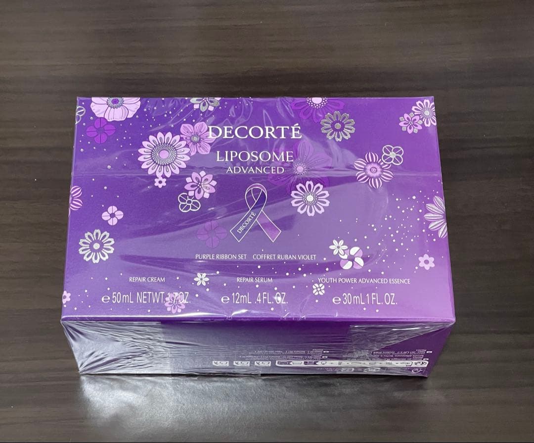 DECORTÉ リポソームアドバンストリペアクリームパープルリボンセット2025