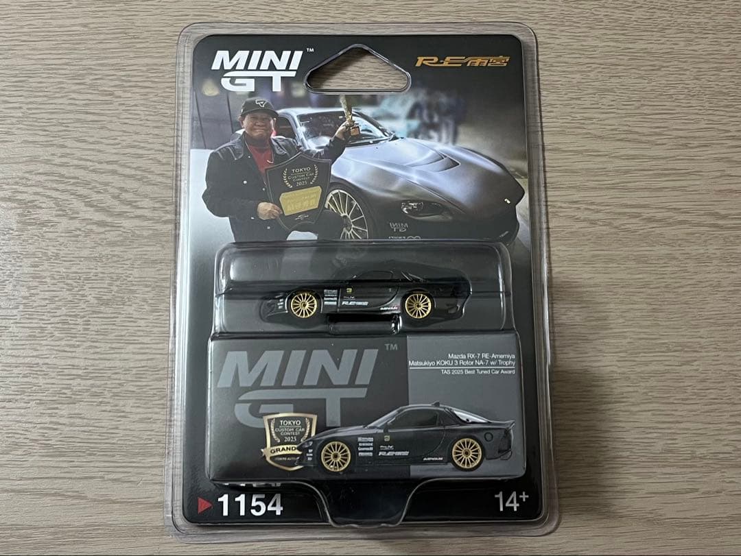 オートサロン 限定 MINI GT RE雨宮 RX-7 FD3S ミニカー 東京