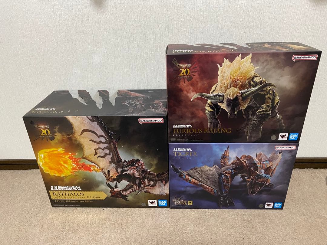 S.H.MonsterArts モンスターハンター3点セット
