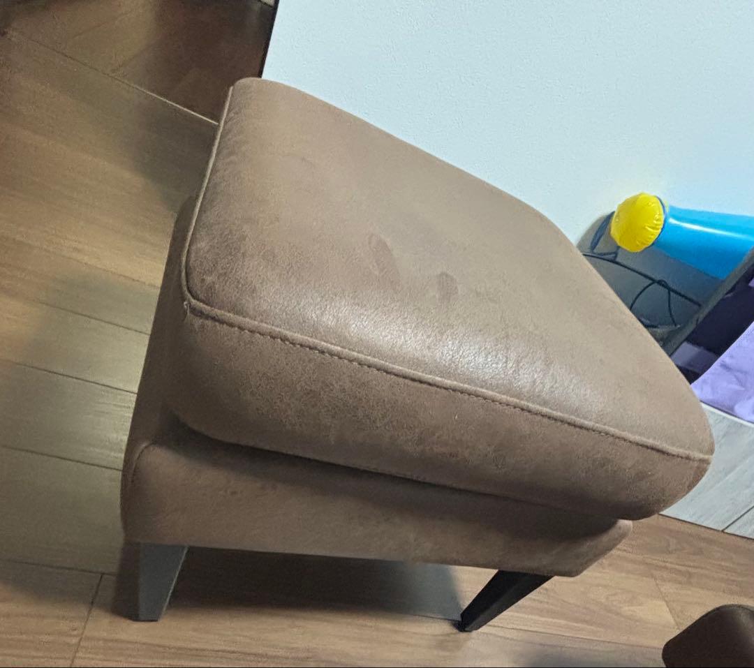 クラッシュゲート　ブラウン オットマン