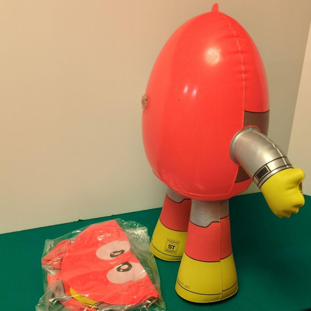 昭和レトロ もりもりぽっくん BANDAI発売 ビニール人形 未使用品