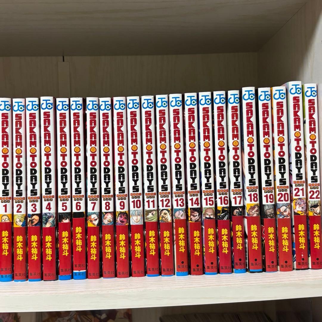 サカモトデイズ SAKAMOTODAYS 漫画 22巻セット 鈴木祐斗「SAKAMOTO DAYS (サカデイ)」最新刊 第22巻 6月4日発売!