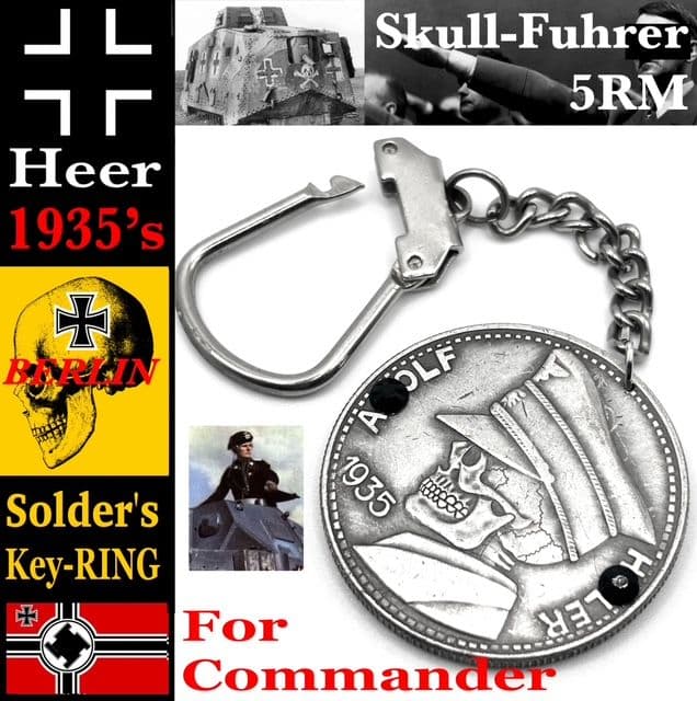 1935’s★ドイツ国防陸軍★スカル総統5RM★装甲師団限定