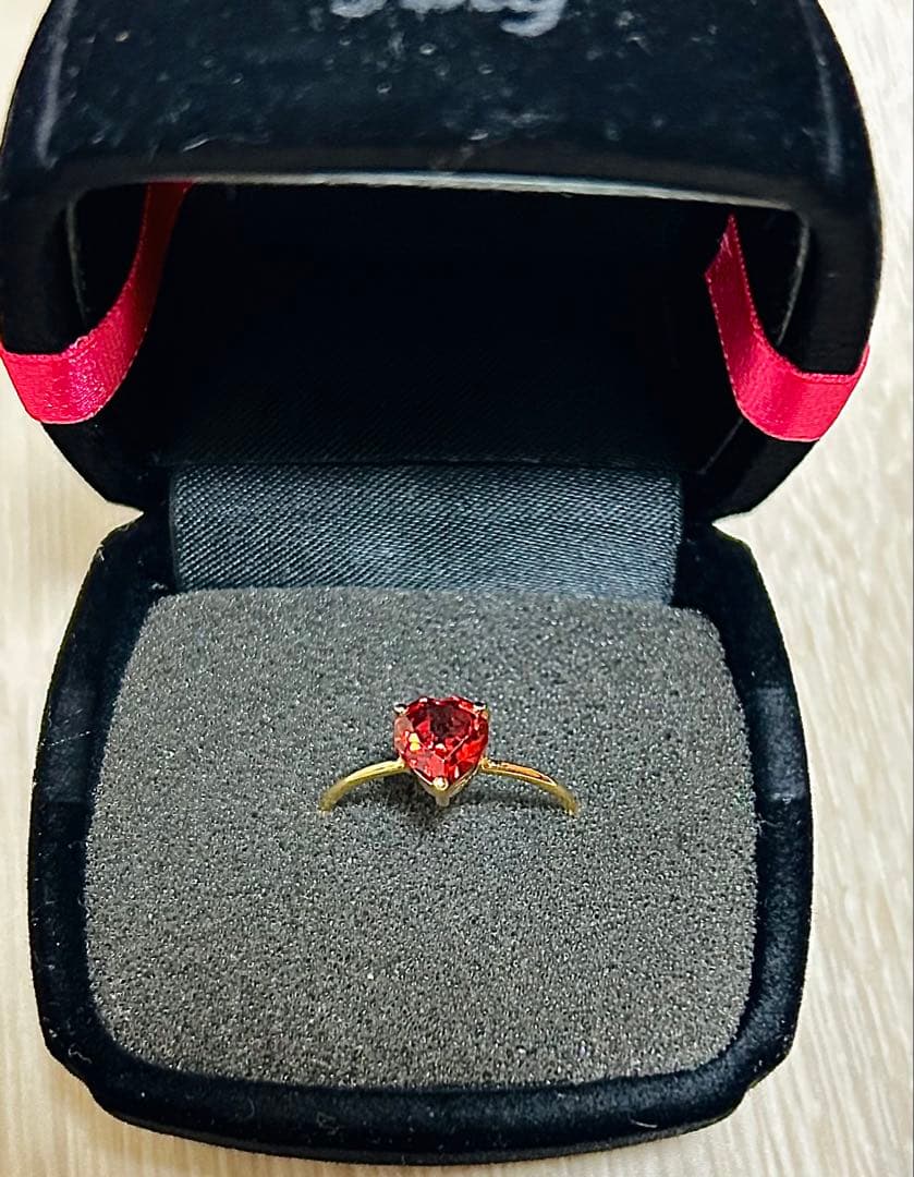 Alice in TinyRoomドロシーリング/ガーネット11号/K18