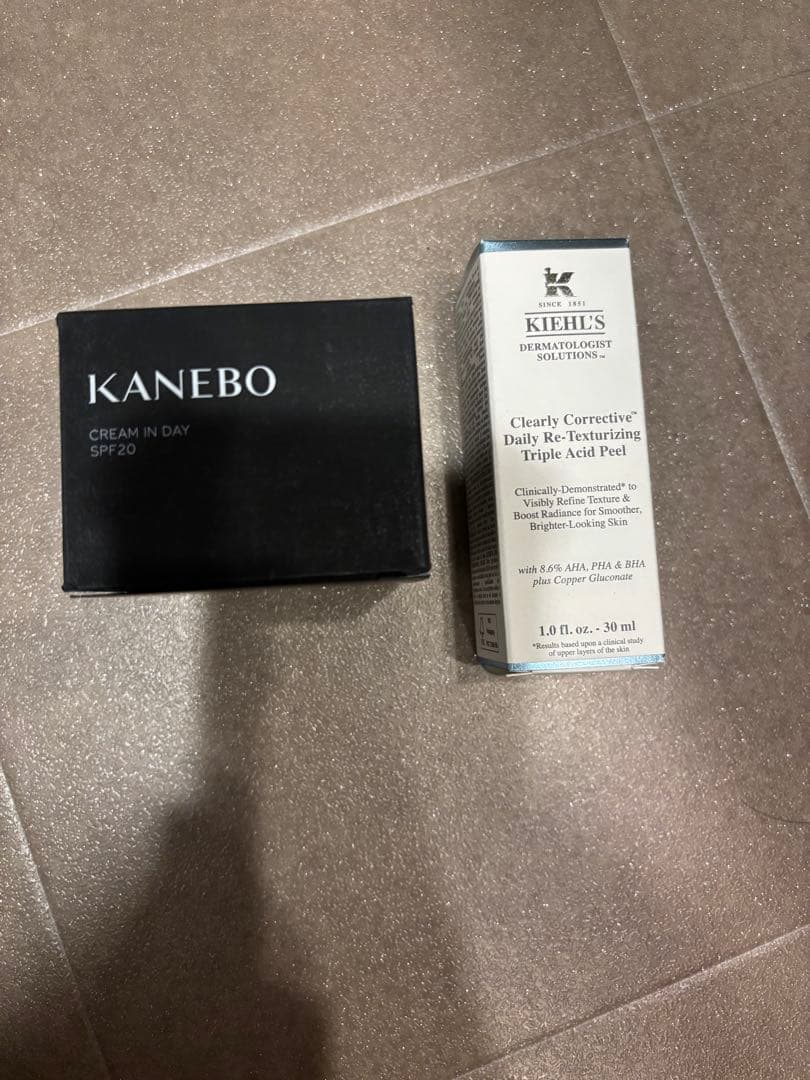 Kanebo クリーム イン デイ ＆ Kiehl's プレセラム