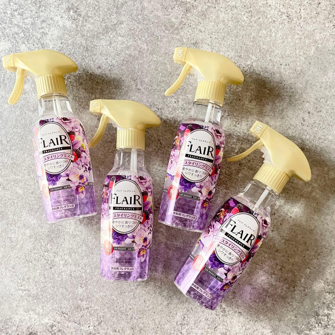 新品 4本 フレアフレグランスミスト ドレッシー&ベリーの香り270ml