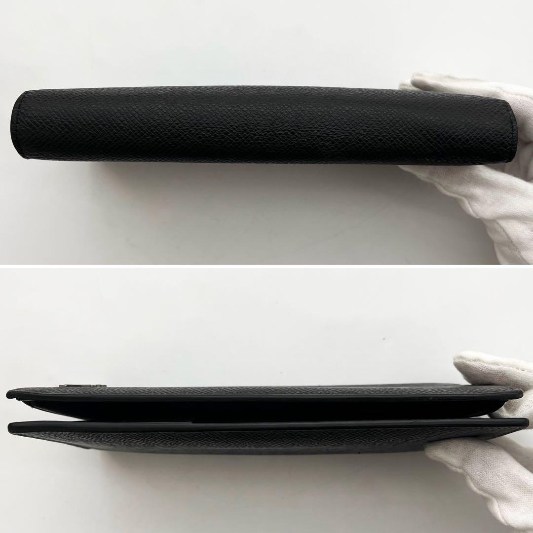 極美品 ルイヴィトン タイガ シルバーロゴLV金具 ポルトフォイユ