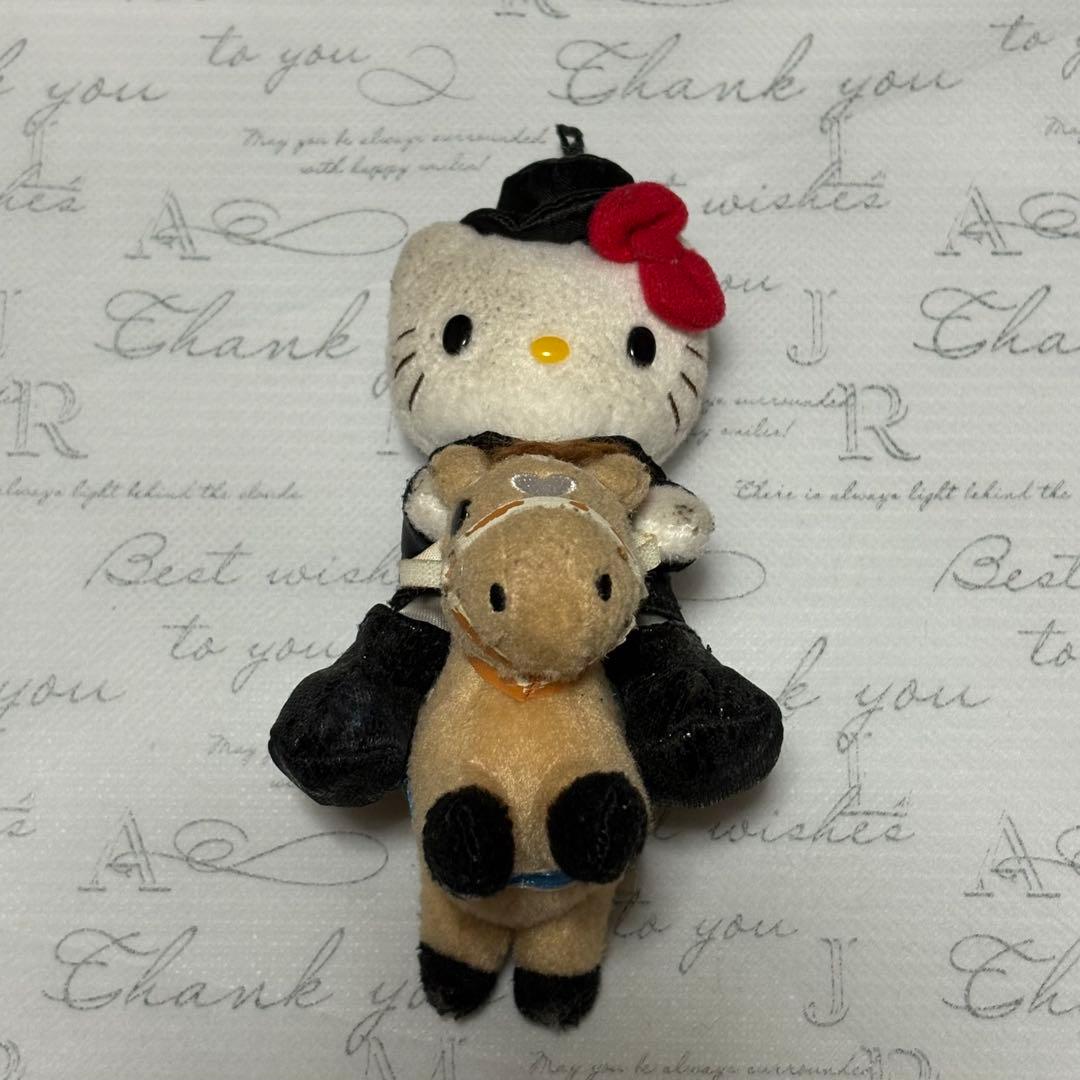 ハローキティ 乗馬クラブクレイン コラボマスコット