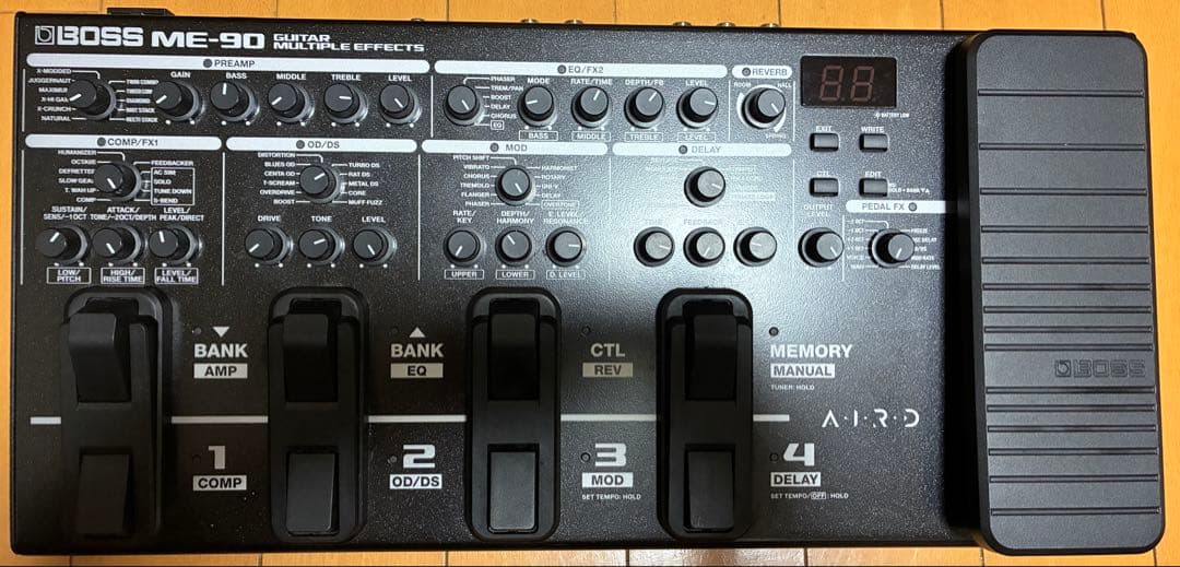 【美品】BOSS ME-90 (ACアダプタ付属) 数量限定!トートバッグプレゼント】 BOSS ME-90 + 純正アダプター