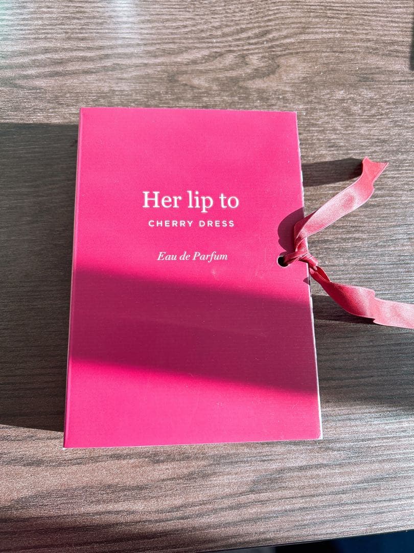 【美品】Her lip to CHERRY DRESS