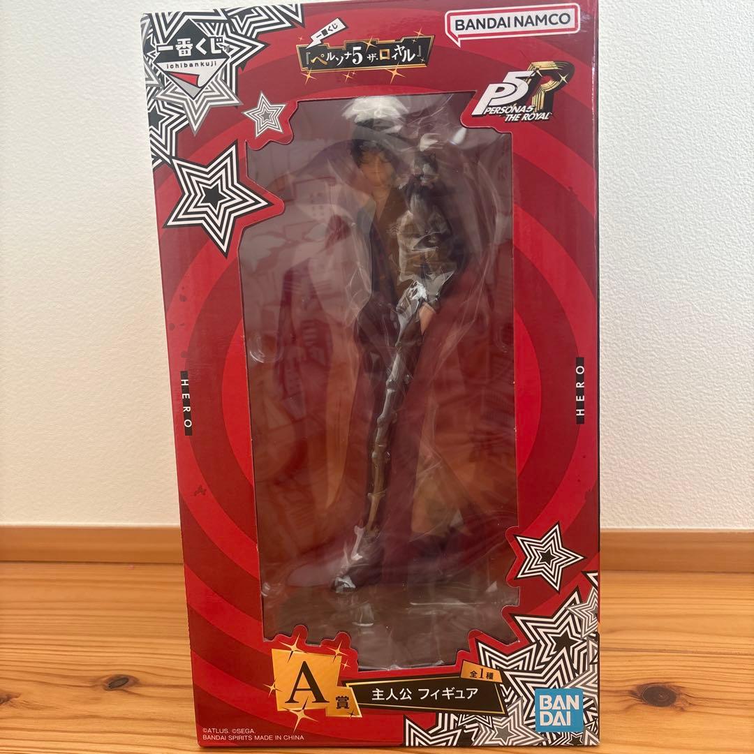 ペルソナ5　ザ・ロイヤル　一番くじ　A賞　主人公フィギュア 一番くじ 『ペルソナ5 ザ・ロイヤル』｜一番くじ倶楽部｜BANDAI