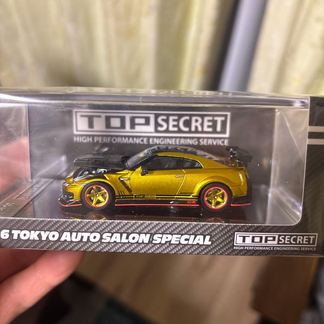 トップシークレット 1/64 GTR R35 東京オートサロン2026 限定 - メルカリ