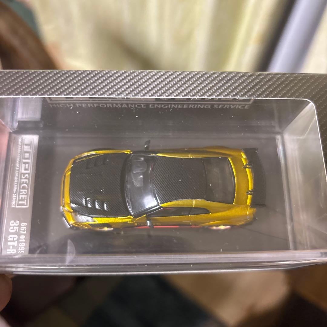 トップシークレット 1/64 GTR R35 東京オートサロン2026 限定 - メルカリ
