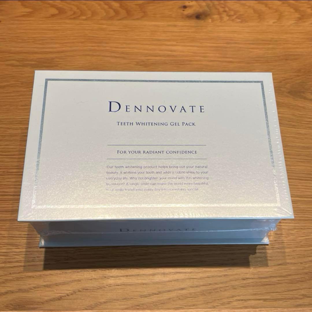 新品】Dennovateティースホワイトニングジェルパック（5本セット