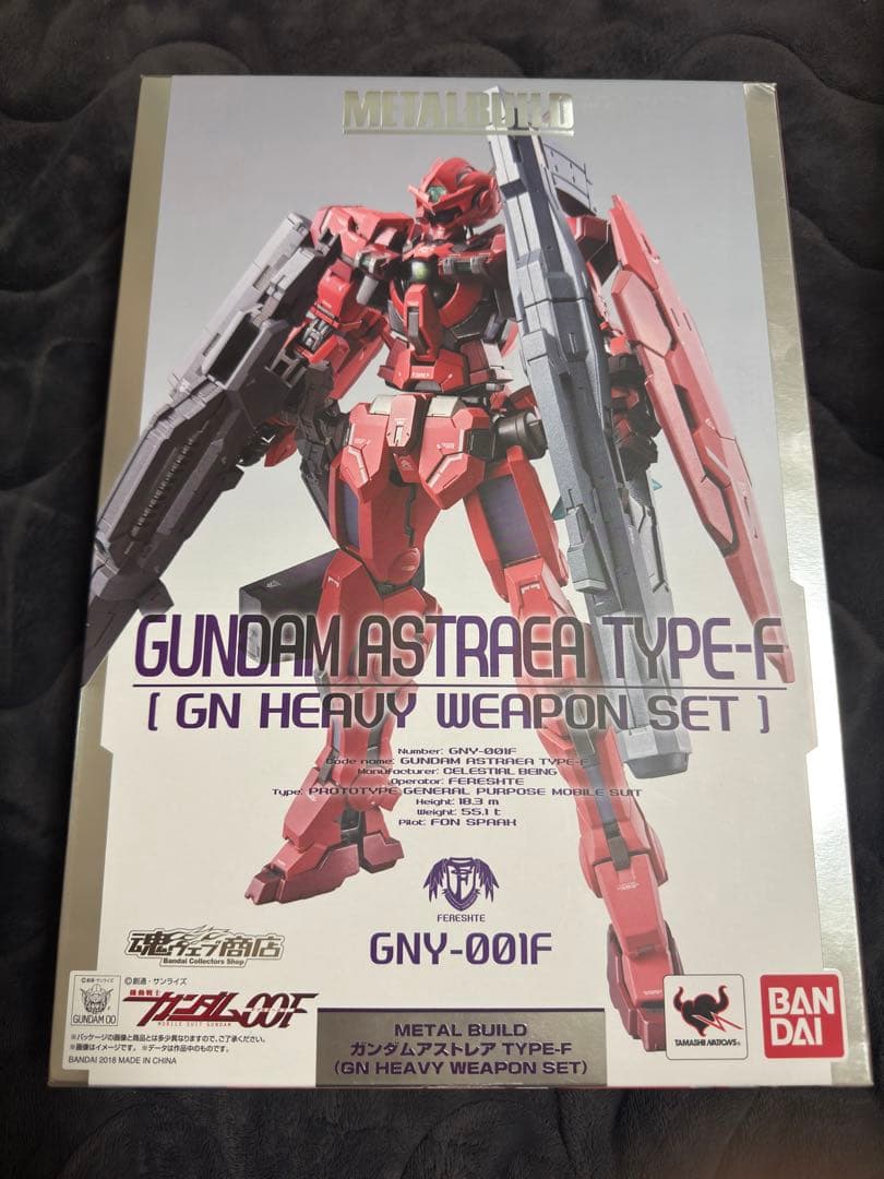 メタルビルド ガンダムアストレア　TYPE-F＋OP-SET