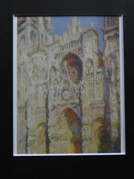 クロード・モネ、ルーアン大聖堂、正面玄関とサン＝ロマンの塔