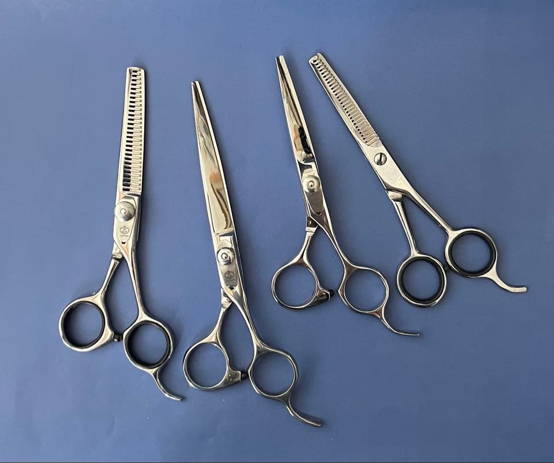 トリマー/美容 ハサミ　4本セット　OHKAN