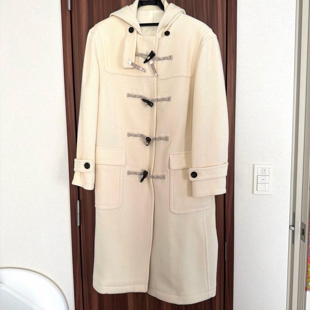 【美品】23区　ダッフルコート　白