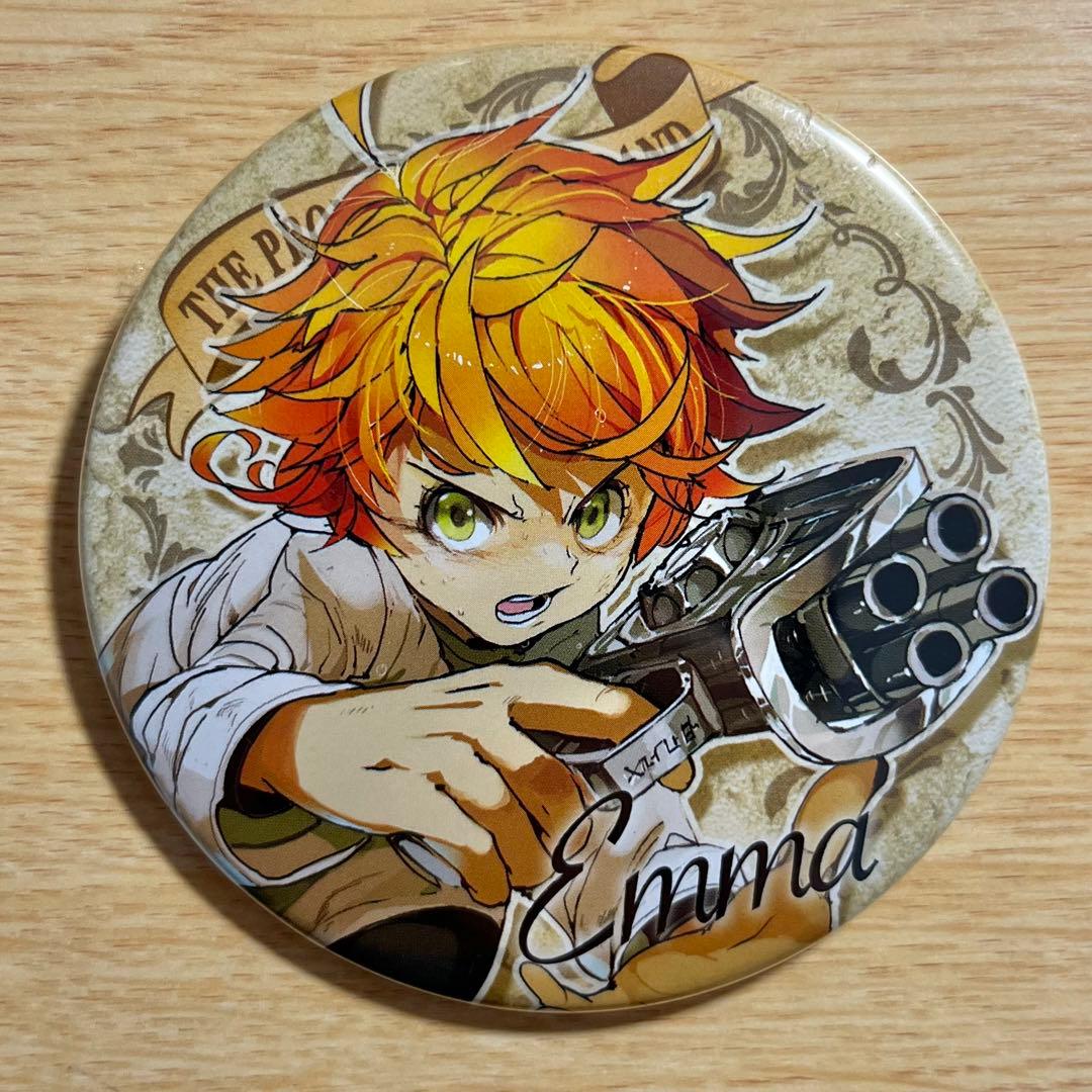 即日発送】 約束のネバーランド 約ネバ展 コレクション缶バッジ エマ