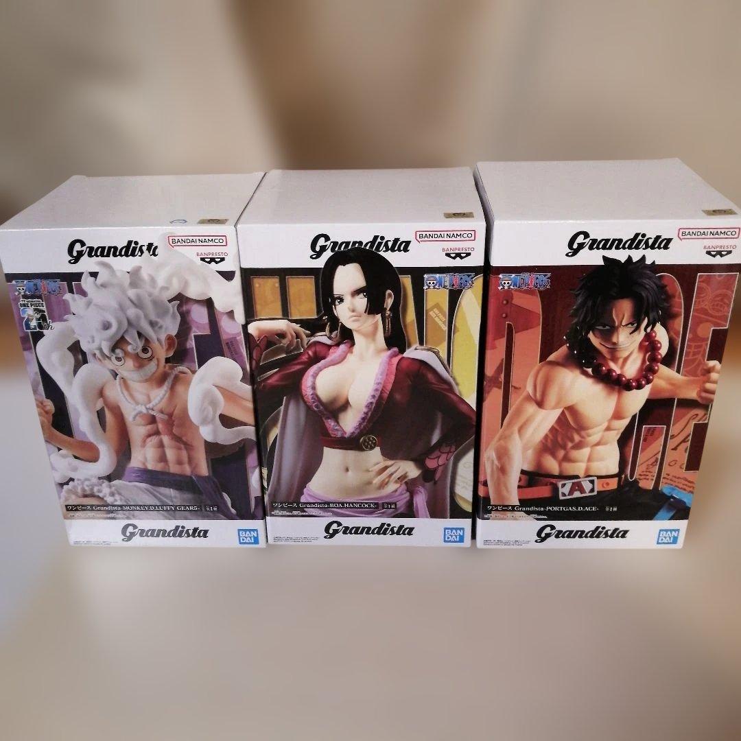 匿名配送】ワンピース フィギュア Grandista まとめ売り - メルカリ