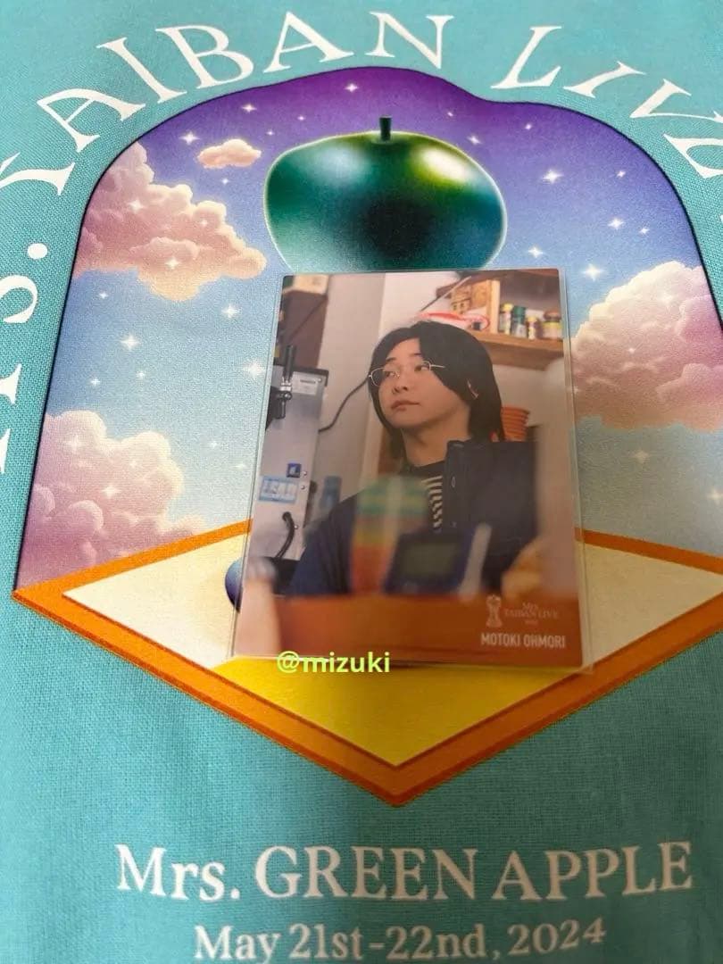 Mrs. GREEN APPLE ミセス 大森元貴 対バン フォトカード 33番 - メルカリ