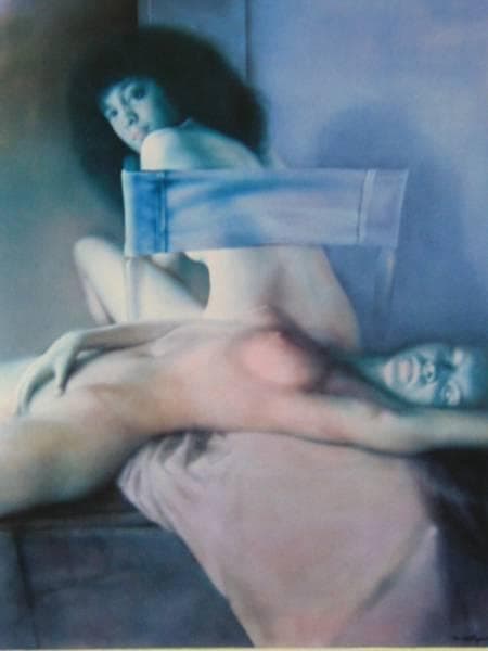 池内 登、憩う、希少画集の一部、 新品高級額装付