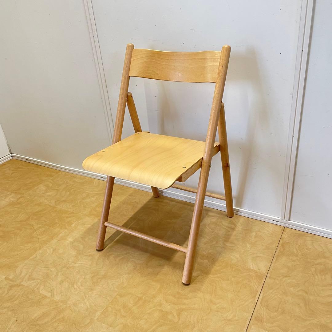 無印良品 折りたたみ椅子 木製 フォールディングチェア 折り畳み椅子 チェア