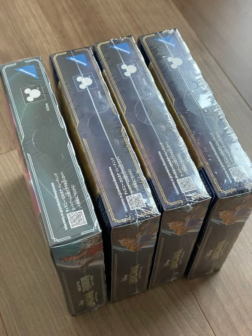 Disney Lorcana ロルカナ トレーディングカード 4ボックスまとめ