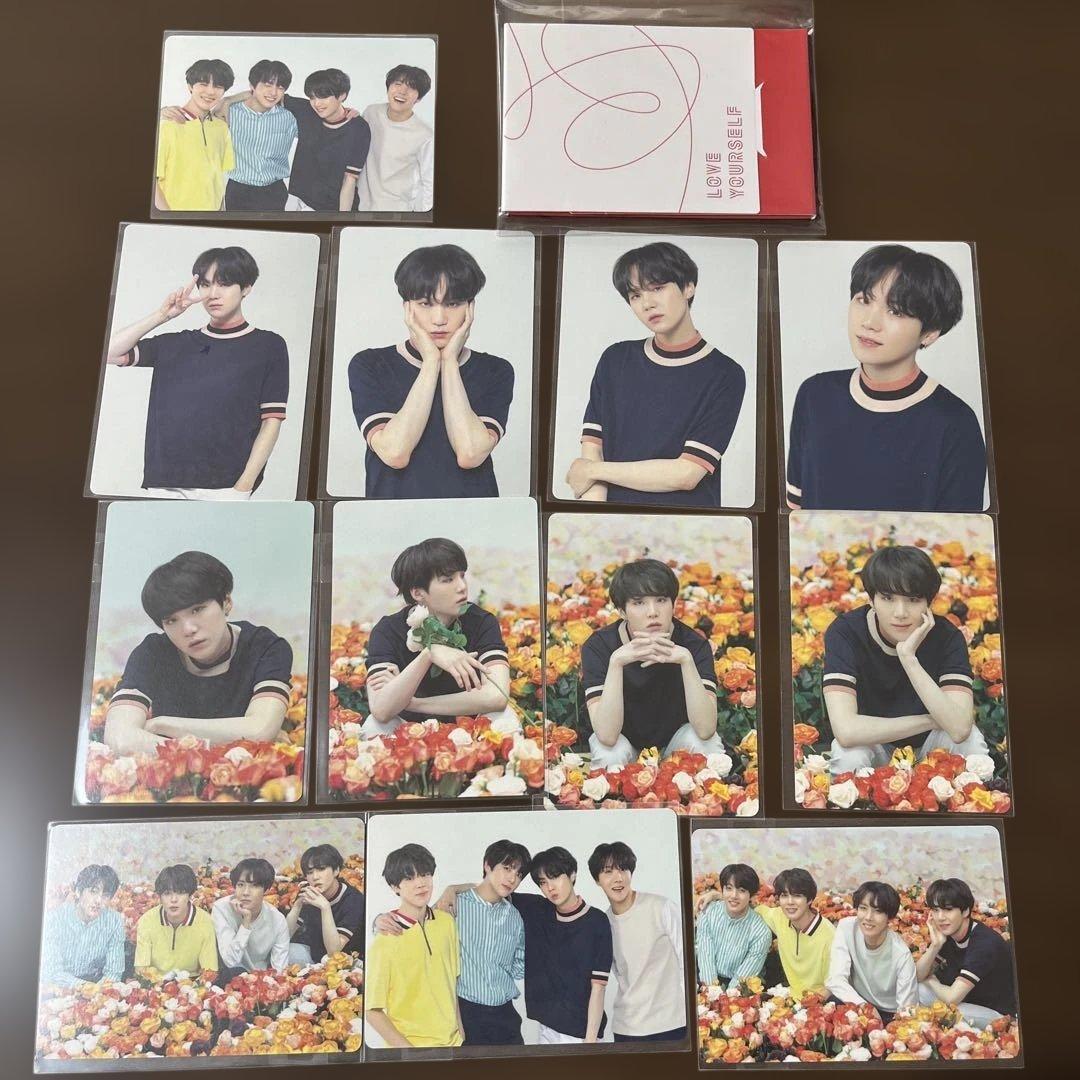 BTS LYS love yourself ミニフォト　コンプ　ユンギ　トレカ