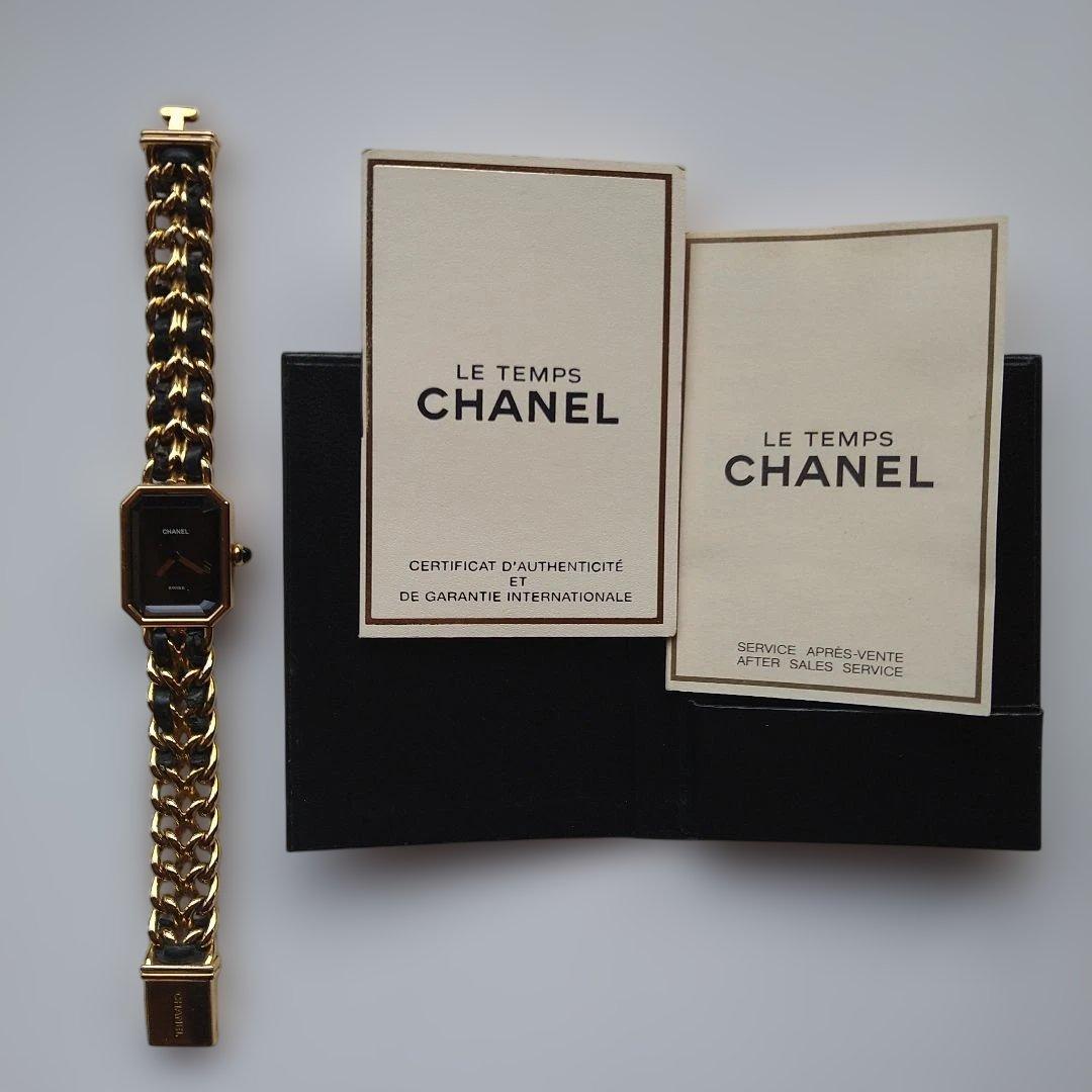 CHANEL プルミエール ゴールド М 腕時計