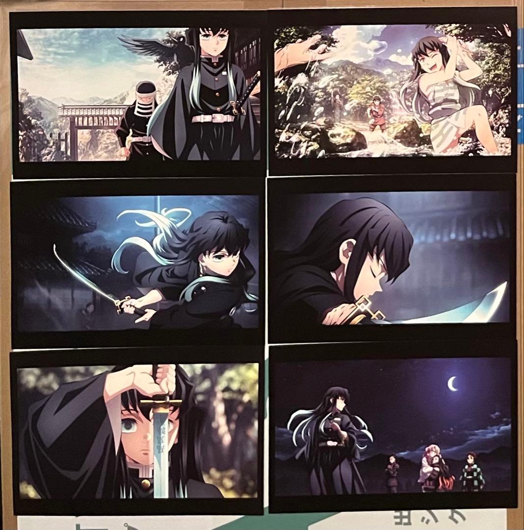 残1 鬼滅の刃 時透無一郎 場面写 ポストカード 刀鍛冶の里 ED 六枚組