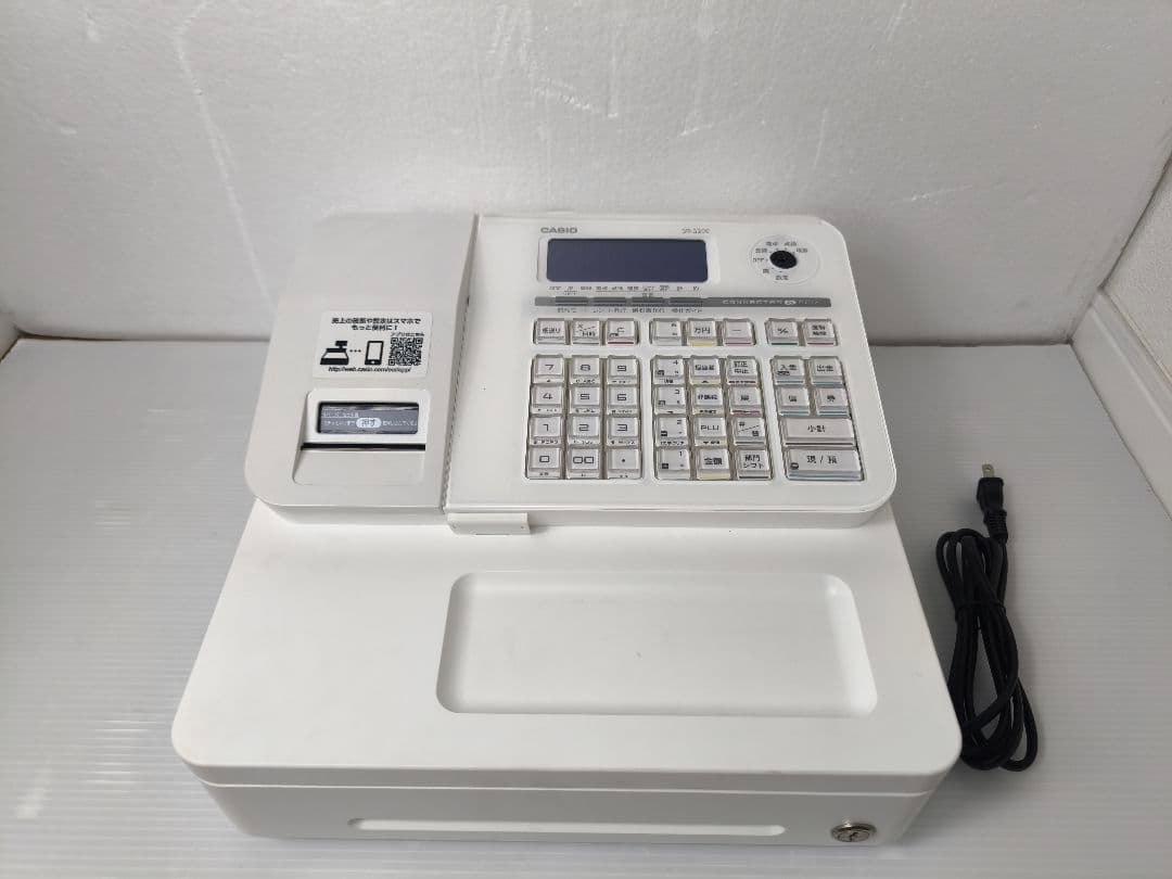 m*3様 新品（展示品）　カシオ　レジスター　SR-S200 - WH SR-S200-EX | Bluetoothレジスター | 電子レジスター | CASIO