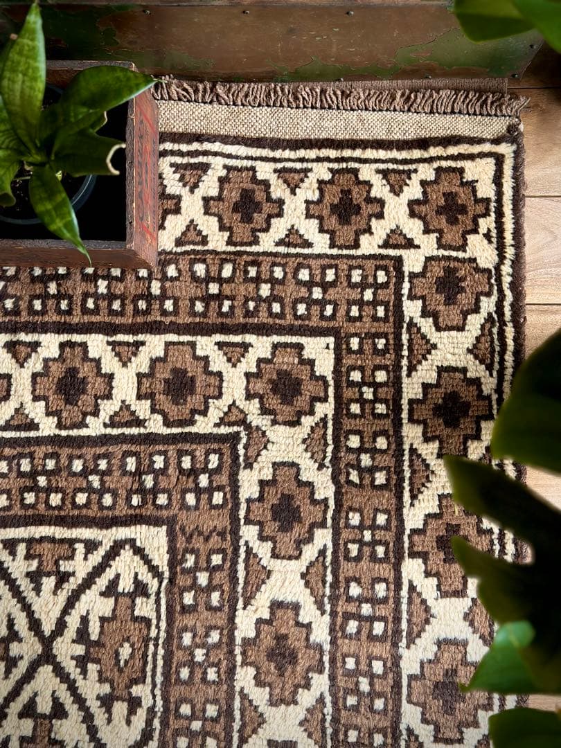 トライバルラグ ヴィンテージラグ タイマニ バルーチ プリミティブ