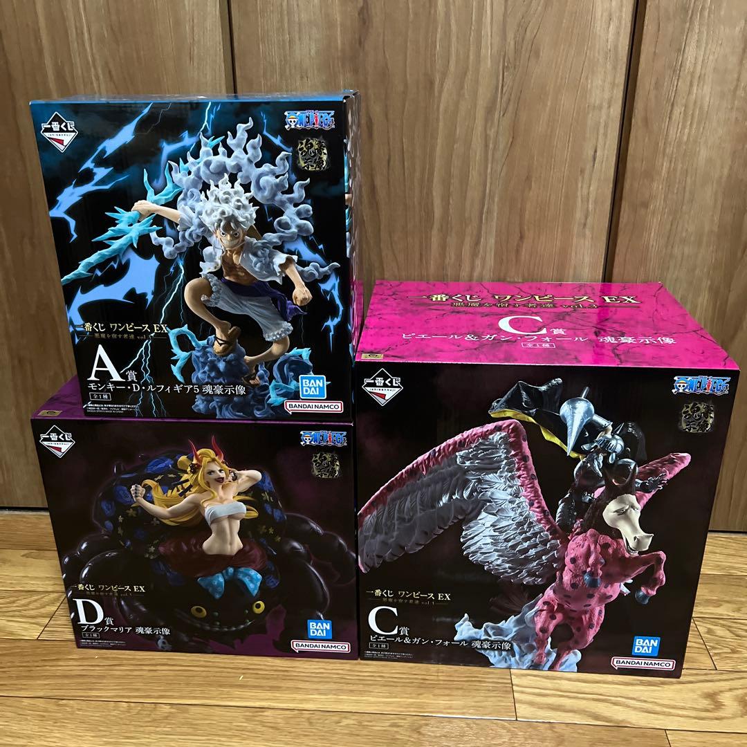 ACD賞セット 一番くじ ワンピース EX 悪魔を宿す者達vol.3 魂豪示像