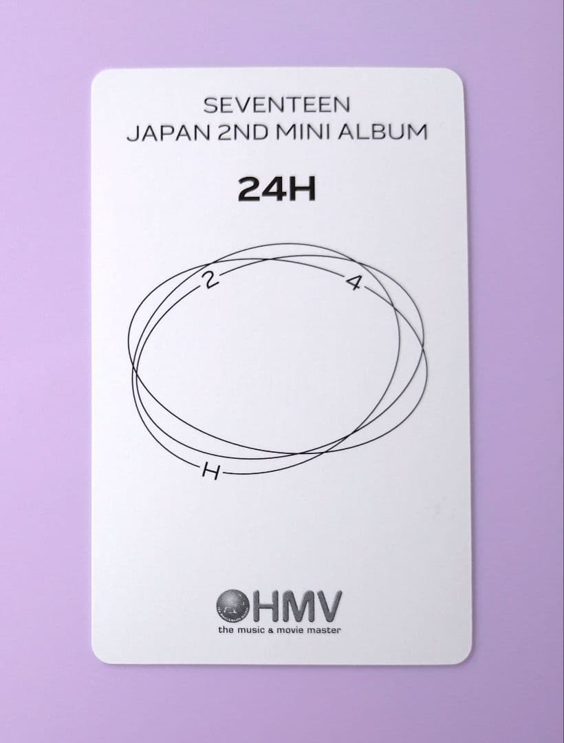 □SEVENTEEN□『24H』HMV特典 トレカ：ジョンハン セブチ - メルカリ