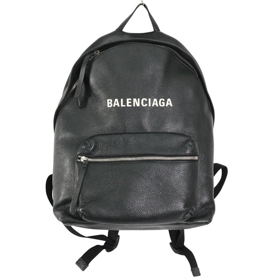 BALENCIAGA バレンシアガ エブリデイ バックパック　レザー　ブラック